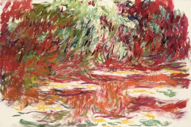 Staw z liliami wodnymi, 1918-19
